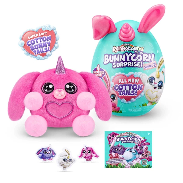 ΑΥΓΟ RAINBOCORNS BUNNYCORNS SERIES 2 - 6 ΣΧΕΔΙΑ