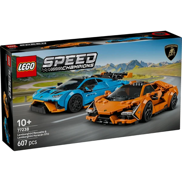 LEGO® SPEED CHAMPIONS LAMBORGHINI REVUELTO & HURACÁN STO