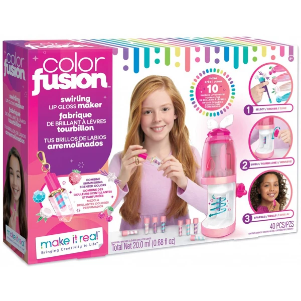 MAKE IT REAL COLOR FUSION - SWIRLING LIP GLOSS MAKER