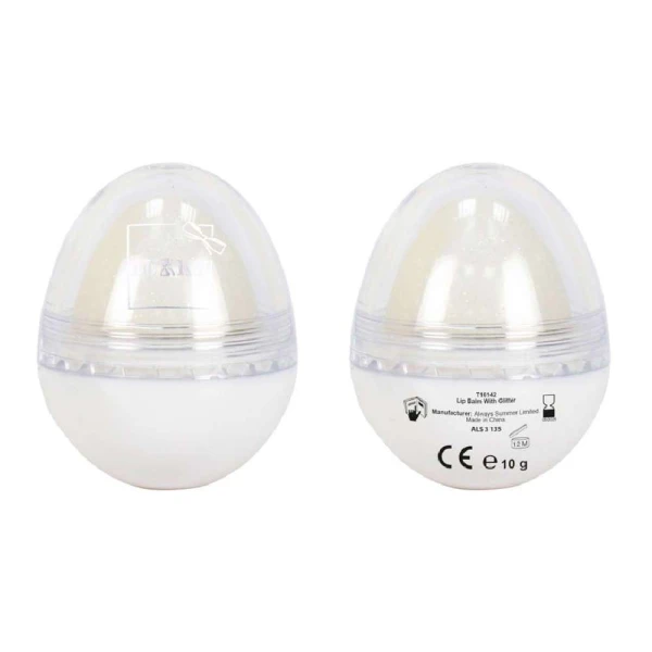 LUKKY LIP BALM IN AN EGG JAR - 4 COLORS