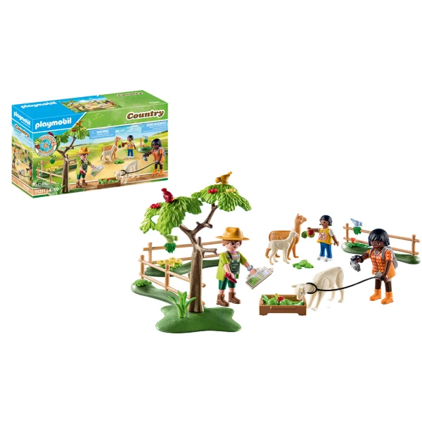 PLAYMOBIL COUNTRY ALPACA HIKE