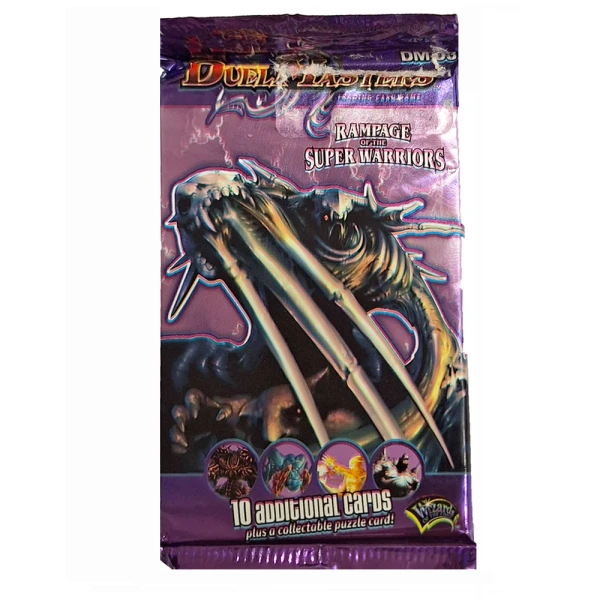 DUEL MASTER CARD GAME RAMPAGE OF THE SUPER WARRIORS BOOSTER DM-03