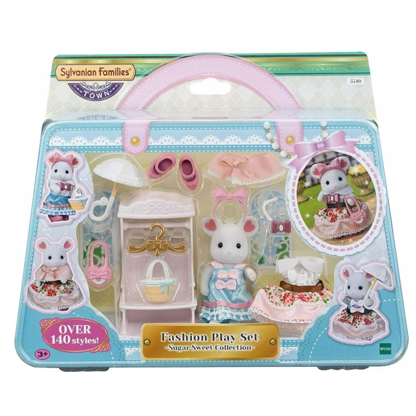 THE SYLVANIAN FAMILIES ΣΕΤ ΜΟΔΑΣ ΜΕ ΡΟΥΧΑ 5540