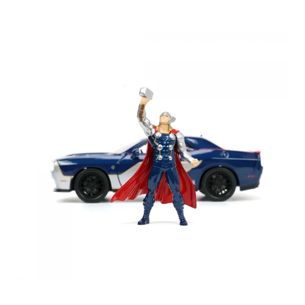 MARVEL CAR 1:24 THOR 2015 DODGE CHALLENGER