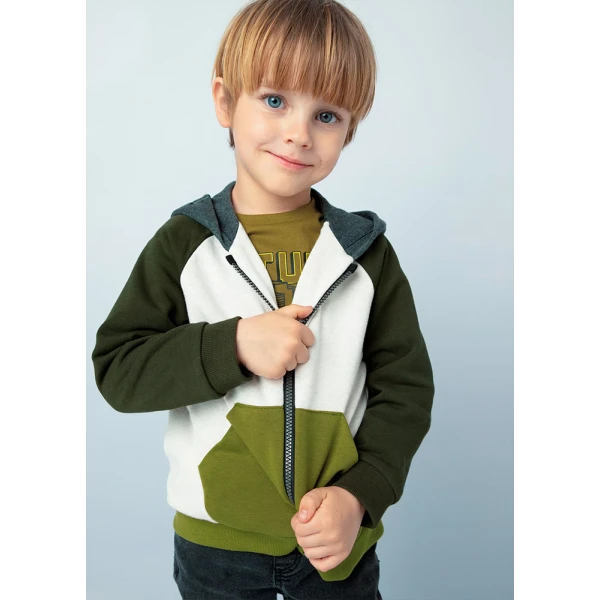 MAYORAL CARDIGAN COMBINED GREEN