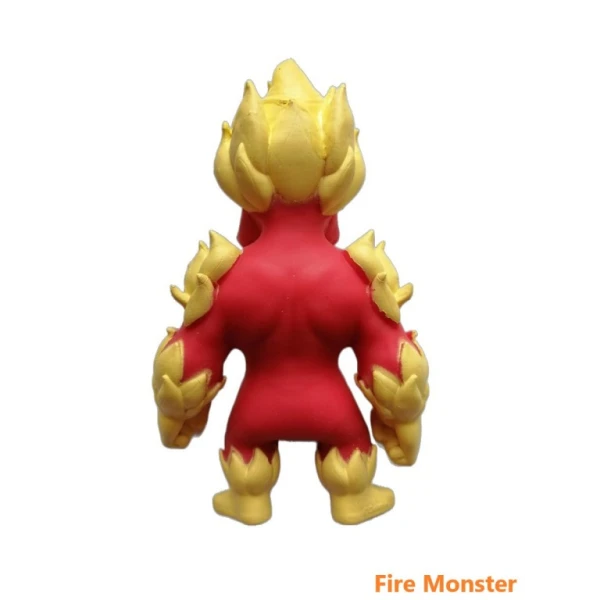 MONSTERFLEX SERIES 4 MONSTER FIGURES - 14 DESIGNS