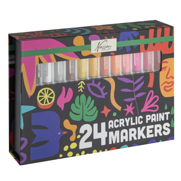 ACRYLIC MARKERS 24 pcs.