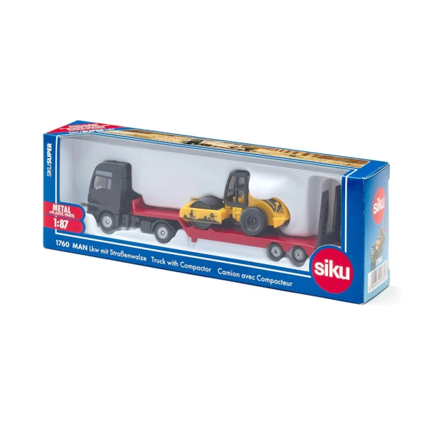 SIKU ΕΠΙΚΑΘΗΜΕΝΟ ΦΟΡΤΗΓΟ MAN ΜΕ ΟΔΟΣΤΡΩΤΗΡΑ 1:87