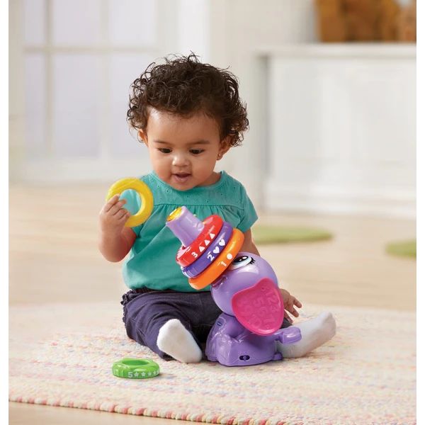 V-TECH ELEPHANT PLAY AND DISCOVER PINK