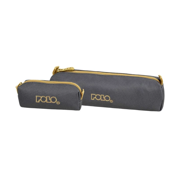 POLO 2025 PENCIL CASE CORD WITH WALLET - ASH GREY