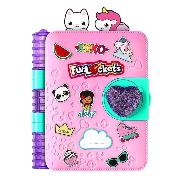 FUNLOCKETS SECRET JOURNAL WITH SURPRISES
