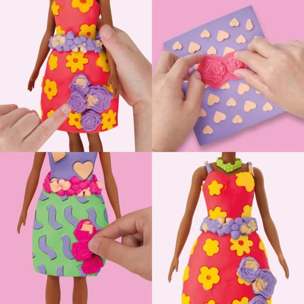 PLAY-DOH BARBIE FLOWERS AND FLORALS