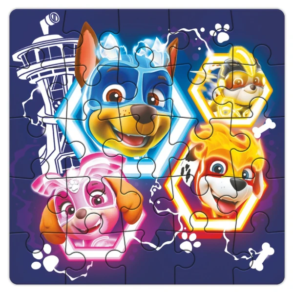 ΣΕΤ ΤΩΝ 2 ΜΑΓΝΗΤΙΚΩΝ ΠΑΖΛ PAW PATROL MIGHTY PUPS SUPER PAWS TRAVEL
