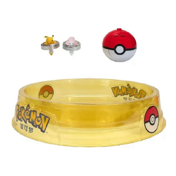 POKEMON BATTLE SPINNER WITH FIGURE AND ARENA