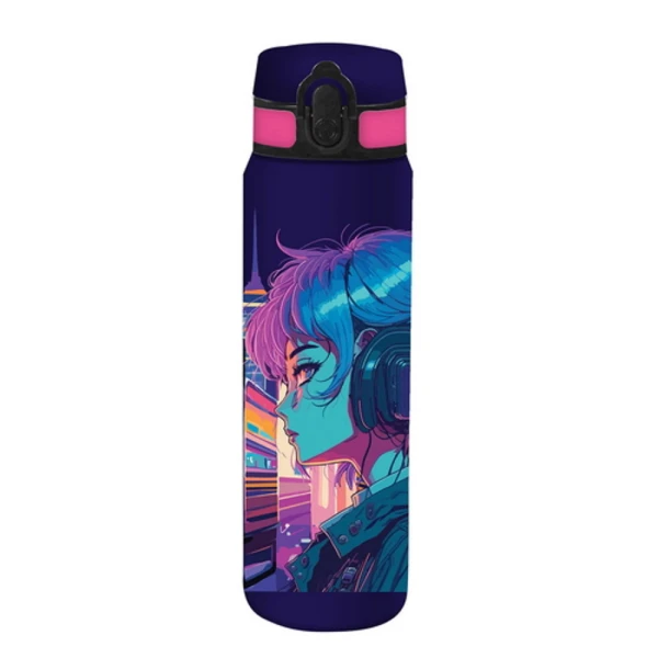 MUST TEAM STAINLESS STEEL WATER BOTTLE 600ml 7Χ23 cm FOR BOY AND GIRL - 4 DESIGNS