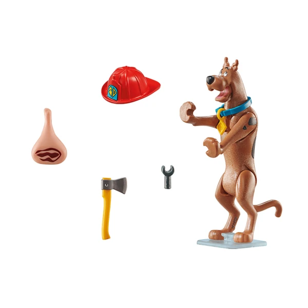 PLAYMOBIL SCOOBY-DOO ΣΥΛΛΕΚΤΙΚΗ ΦΙΓΟΥΡΑ SCOOBY ΠΥΡΟΣΒΕΣΤΗΣ