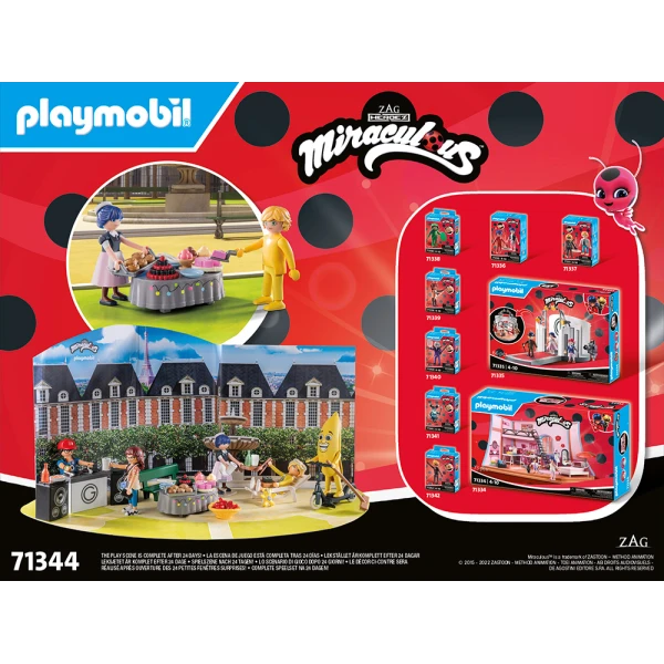 PLAYMOBIL ADVENT CALENDAR MIRACULOUS PICNIC IN PARIS