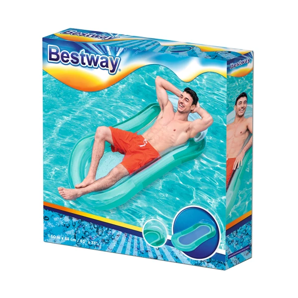 BESTWAY INFLATABLE AQUA LOUNGE 160Χ84 cm BLUE