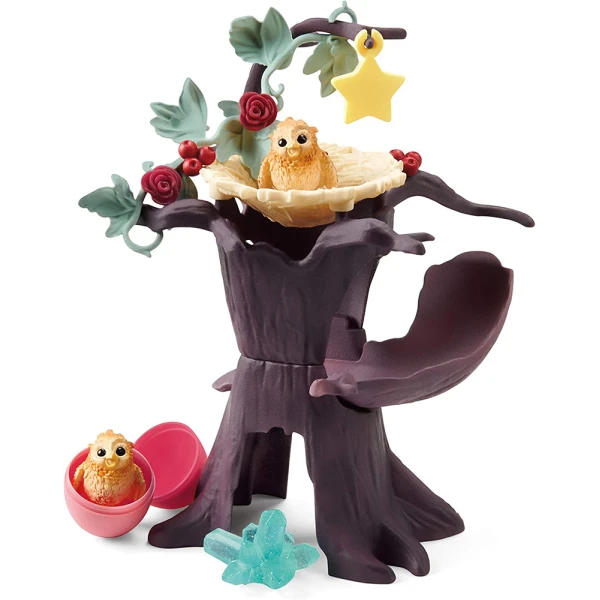 MINIATURE SCHLEICH BAYALA HATCHING OWL CHICKS