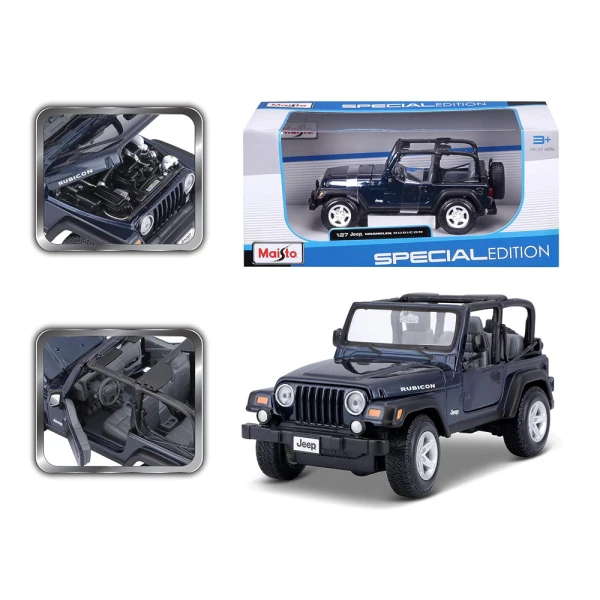 MAISTO SPECIAL EDITION 1:27 JEEP WRANGLER RUBICON