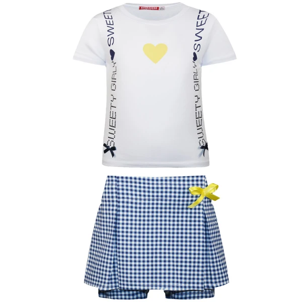 ENERGIERS BEBE GIRL SET CHECK