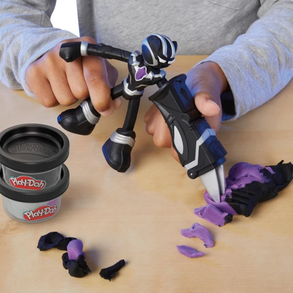 PLAY-DOH ΣΕΤ ΠΑΙΧΝΙΔΙΟΥ BLACK PANTHER CUTTING CLAWS