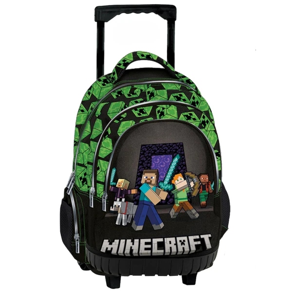 MULTI-COMPARTMENT TROLLEY BACKPACK SQUAD MINECRAFT