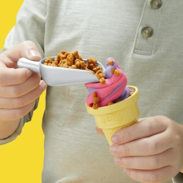 PLAY-DOH ΣΕΤ ΠΑΙΧΝΙΔΙΟΥ RAINBOW SWIRL ICE CREAM