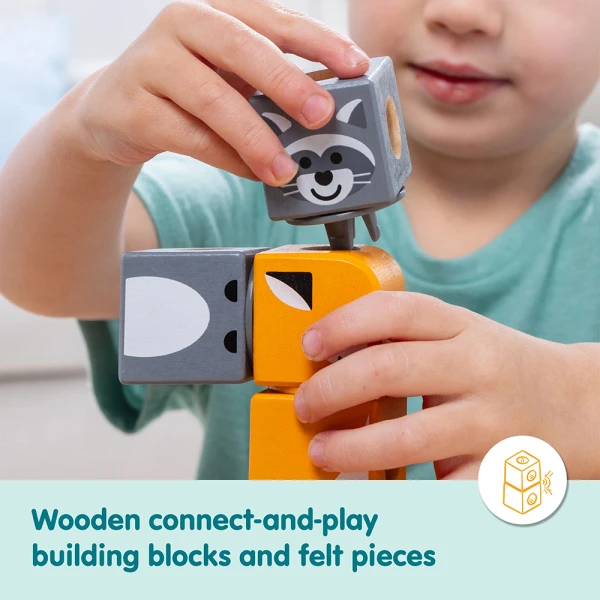 MELISSA & DOUG BLOCKABLES FOREST FRIENDS