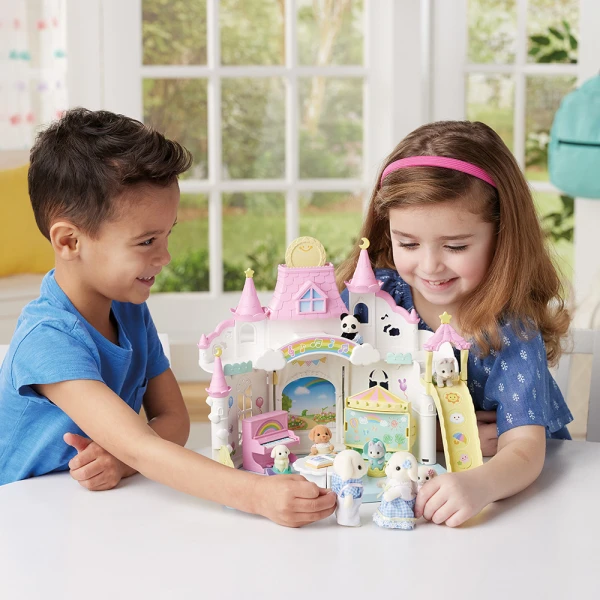 THE SYLVANIAN FAMILIES SUNNY CASTLE NURSERY