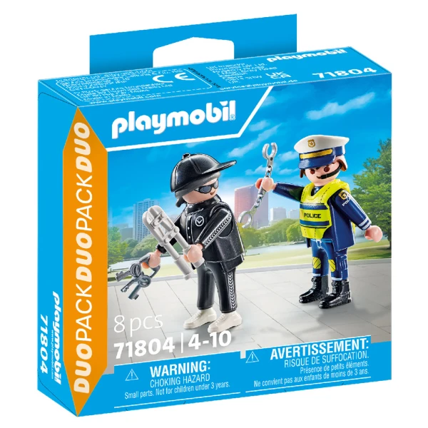 PLAYMOBIL ACTION HEROES ΑΣΤΥΝΟΜΟΣ ΚΑΙ ΔΙΑΡΡΗΚΤΗΣ