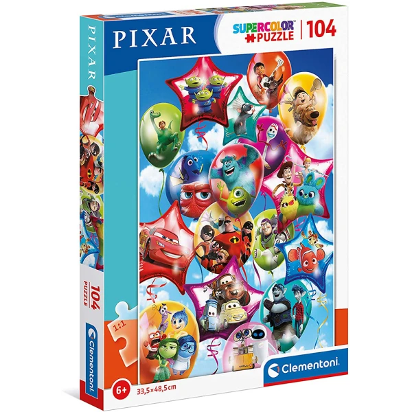 CLEMENTONI ΠΑΙΔΙΚΟ ΠΑΖΛ SUPER COLOR PIXAR PARTY 104 ΤΜΧ