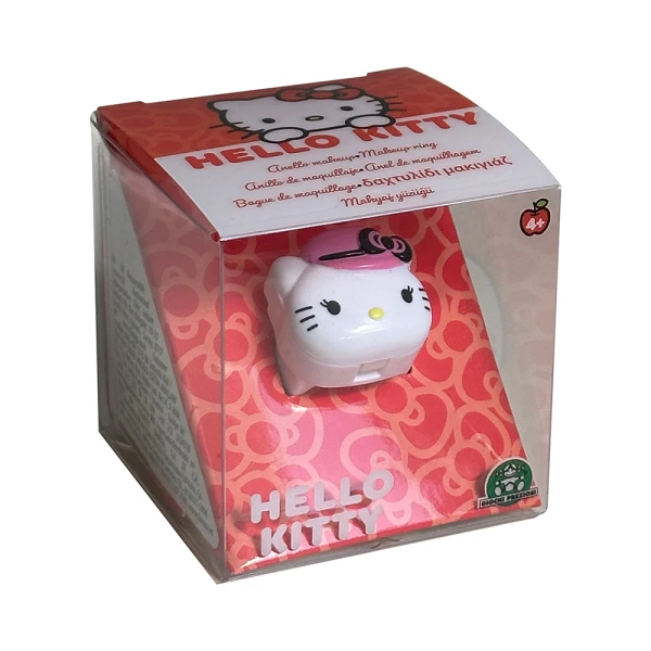 HELLO KITTY RING WITH LIP BALM - SEVERAL DESIGNS