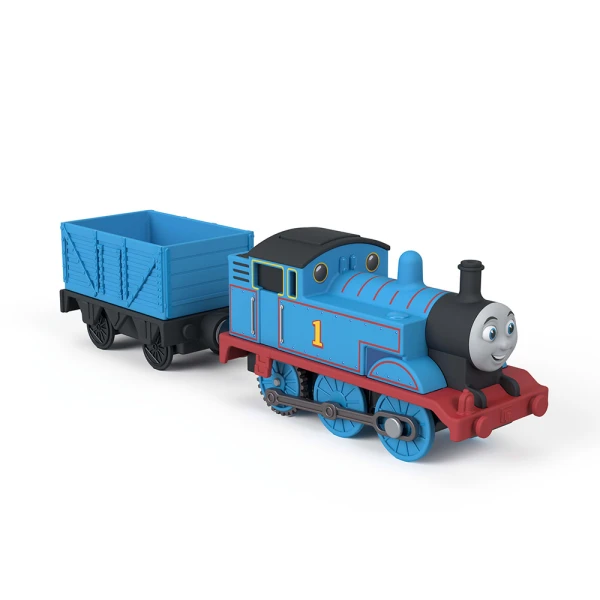 THOMAS THE TRAIN NEW MOTORIZED TRAIN WITH WAGON - THOMAS