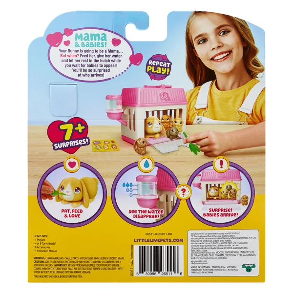 LITTLE LIVE PETS MAMA SURPRISE MINIS - 2 DESIGNS