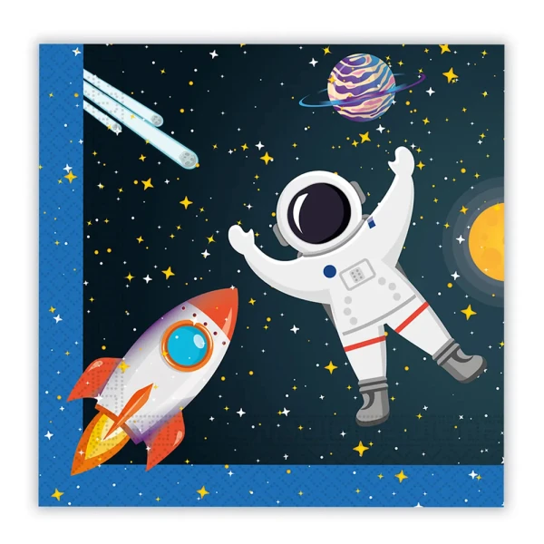 SPACE ROCKET FSC ΧΑΡΤΟΠΕΤΣΕΤΕΣ 2ply 33Χ33 εκ. 20 τεμ.