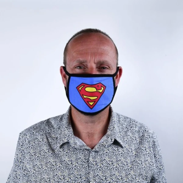 DC COMICS ΥΦΑΣΜΑΤΙΚΗ ΜΑΣΚΑ SUPERMAN 2 τεμ.