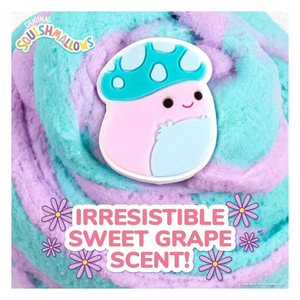 SQUISHMALLOWS ΑΡΩΜΑΤΙΚΟ CLOUD SLIME ΜΕ TOPPER ΣΕ ΒΑΖΑΚΙ W1 - PYLE THE MUSHROOM