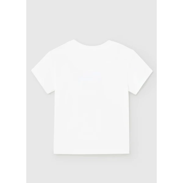 MAYORAL SHORT SLEEVES BLOUSE DESIGN BICYCLE WHITE