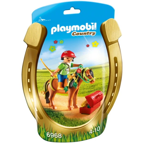 PLAYMOBIL COUNTRY GROOMER WITH BLOOM PONY