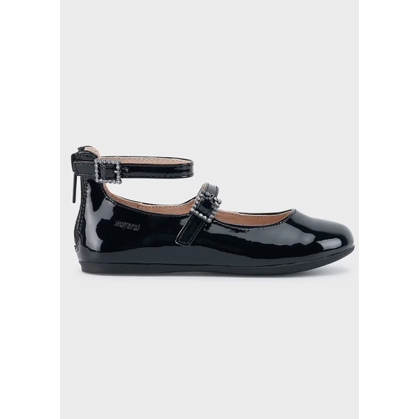 MAYORAL FLATS BUCKLES BLACK 