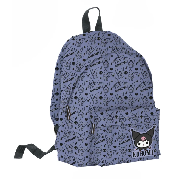 ΣΑΚΙΔΙΟ ΣΤΡΟΓΓΥΛΟ ΛΙΛΑ PATTERN KUROMI