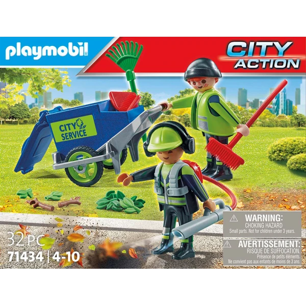PLAYMOBIL CITY ACTION ΟΔΟΚΑΘΑΡΙΣΤΕΣ