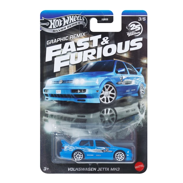 HOT WHEELS ΑΥΤΟΚΙΝΗΤΑΚΙΑ - FAST & FURIOUS - VOLKSWAGEN JETTA MK3