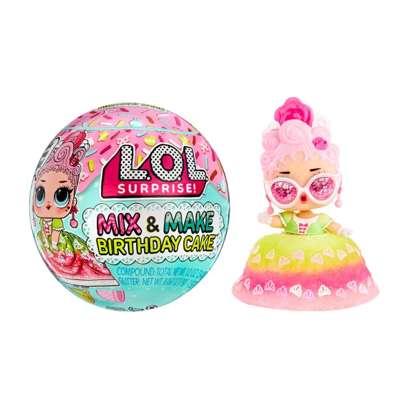 L.O.L. SURPRISE MIX & MAKE BIRTHDAY CAKE ™ ΚΟΥΚΛΑ ΕΚΠΛΗΞΗ