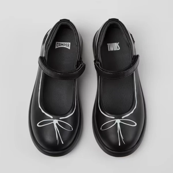 CAMPER ΠΑΠΟΥΤΣΙΑ ΜΠΑΡΕΤΑ TWINS ΜΑΥΡΟ