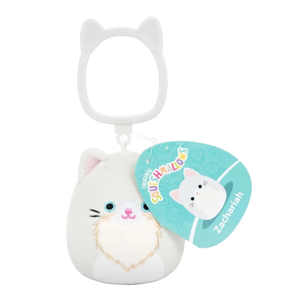 SQUISHMALLOWS PLUSH KEYCHAIN 9 cm W12 - ZACHARIAN THE CAT
