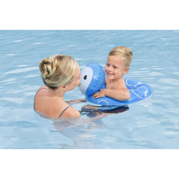 BESTWAY FLOATING FRIENDS SPLIT SWIM TUBE - PENGUIN