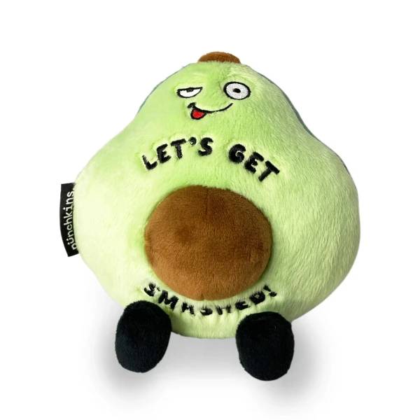 PUNCHKINS PLUSH AVOCADO - LET\'S GET SMASHED!