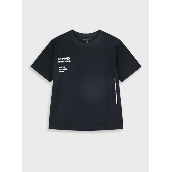ENERGIERS BLOUSE BOY BLACK